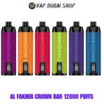 Al Fakher Crown Bar 12000 Puffs Disposable Vape UAE