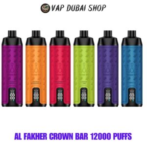 Al Fakher Crown Bar 12000 Puffs Disposable Vape UAE