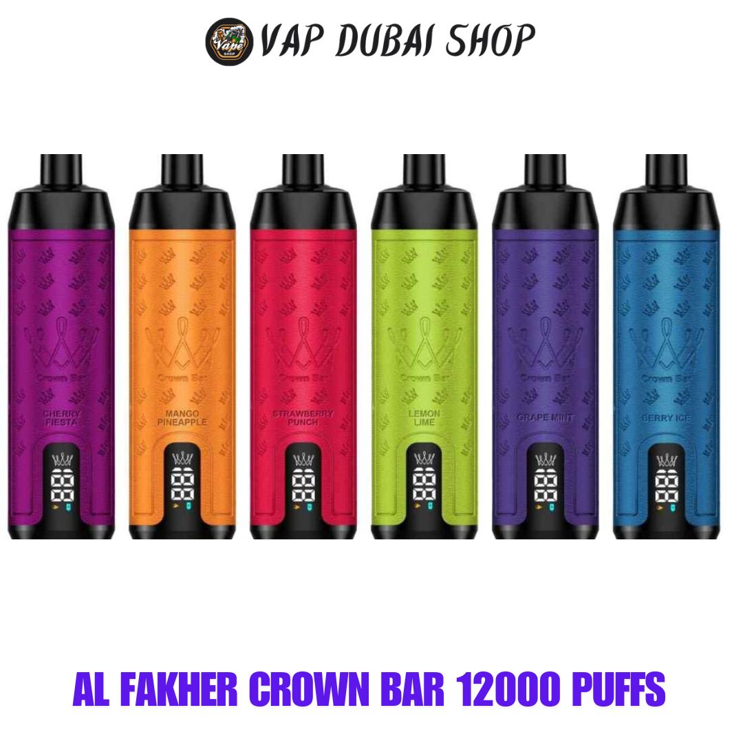Al Fakher Crown Bar 12000 Puffs Disposable Vape UAE