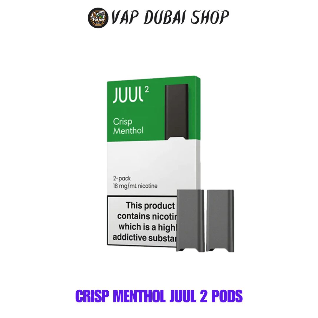 Crisp Menthol Juul 2 Pods UAE dubai