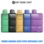 FUMMO Magnum 8000 Puffs Disposable Vape in Dubai UAE