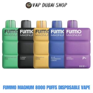 FUMMO Magnum 8000 Puffs Disposable Vape in Dubai UAE