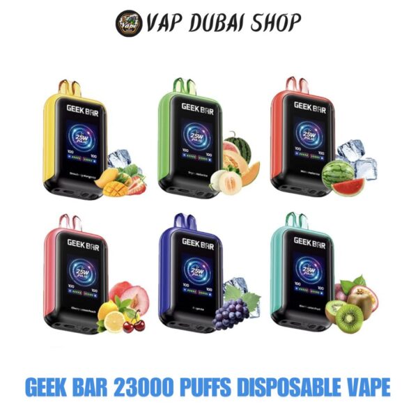 Geek Bar 23000 Puffs Disposable Vape in Dubai UAE