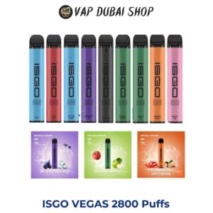 ISGO VEGAS 2800 Puffs Disposable Vape UAE dubai