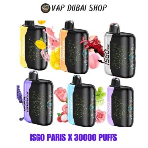 Isgo Paris X 30000 Puffs Disposable Vape UAE