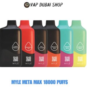 Myle Meta Max 18000 Puffs uae dubai