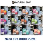 _Nerd Fire 8000 Puffs UAE dubai