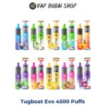 Tugboat Evo 4500 Puffs UAE dubai