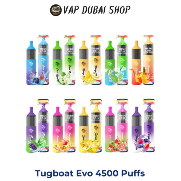 Tugboat Evo 4500 Puffs UAE dubai