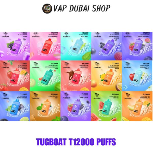 Tugboat T12000 Puffs Disposable Vape UAE