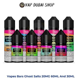 Vapes Bars Ghost Salts 20MG 60ML And 30MLDubai