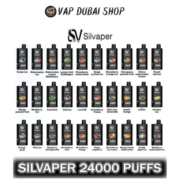Silvaper 24000 Puffs