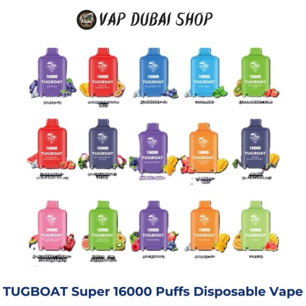 TUGBOAT Super 16000 Puffs
