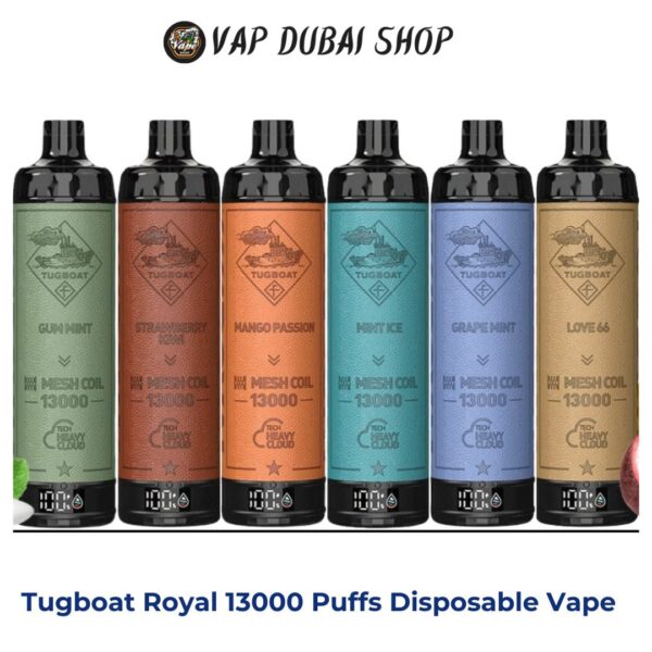 Tugboat Royal 13000 Puffs