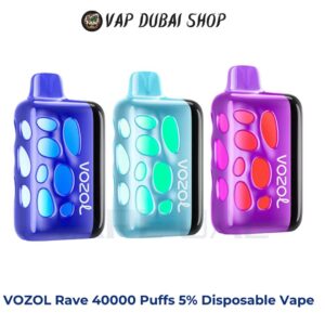 VOZOL Rave 40000 Puffs 5% Disposable Vape In Dubai UAE