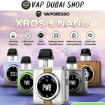 Vaporesso XROS 5 Nano Vape Kit 30W In DUBAI
