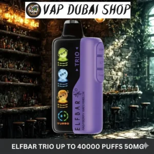 Elfbar trio up to 40000 puffs 50mg nicotine 4 mesh coil disposable vape